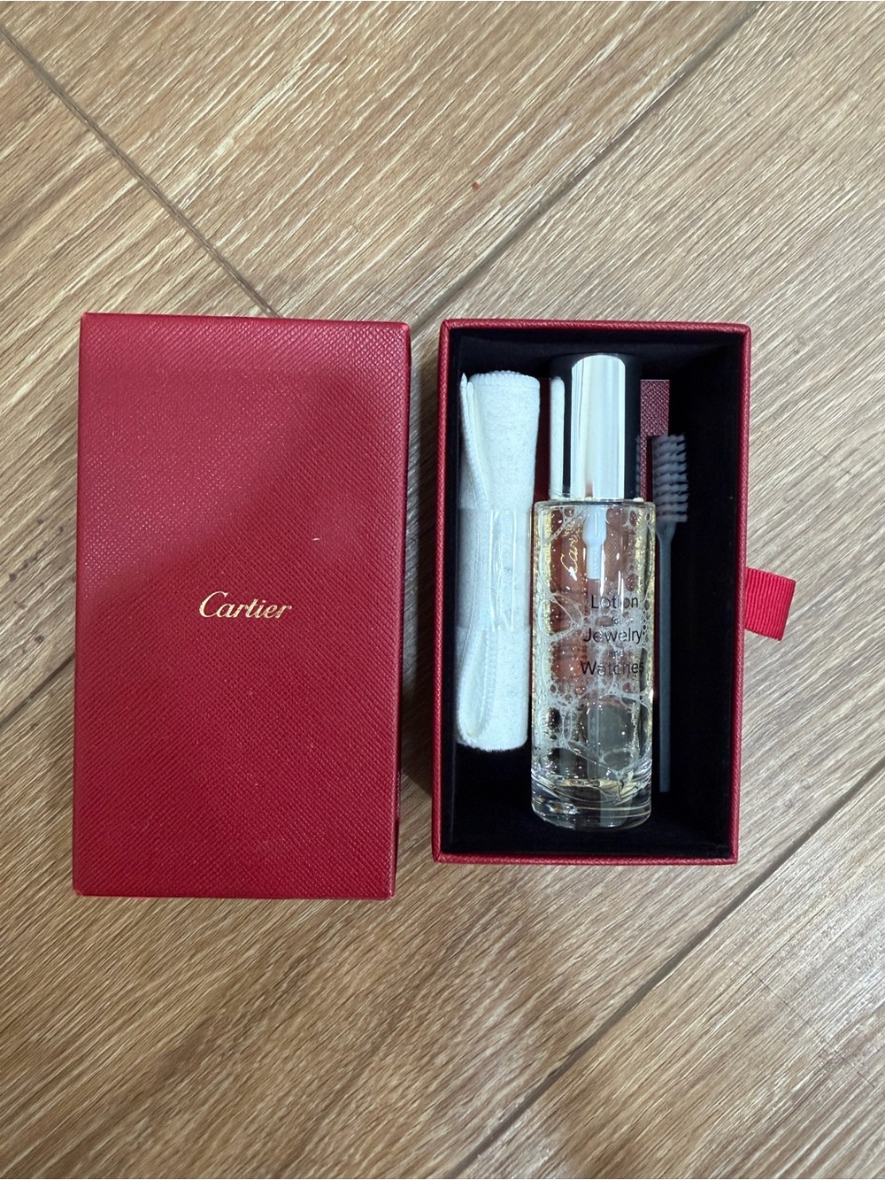 Authentic Cartier Jewelry And Watch Cleaning Lotion Kit